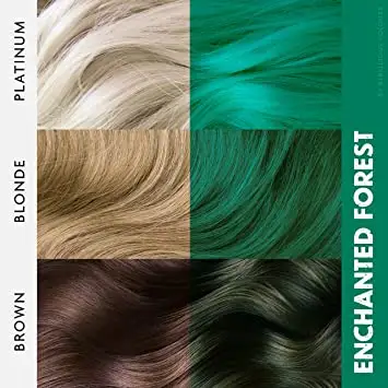 Coloration cheveux Verte_Rebellious_Enchanted Forest Color-Mania