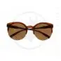 Lunettes de Soleil Écaille de Tortue - Branches Violettes | Color-Mania