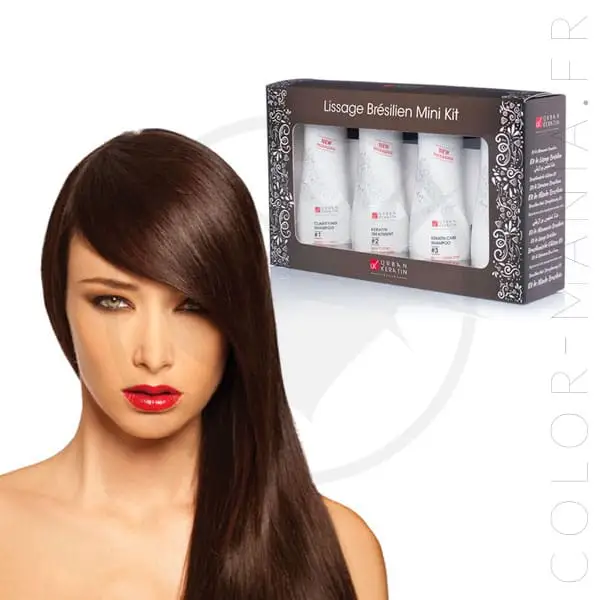 Mini Kit Lissage Brésilien 100 ml – Urban Keratin | Color-Mania
