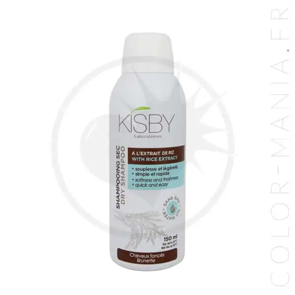 Shampoing Sec Aérosol 150 mL Cheveux Foncés | Color-Mania