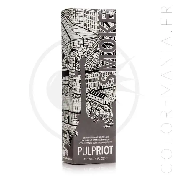 Coloration Cheveux Gris Smoke - Pulp Riot | Color-Mania.fr