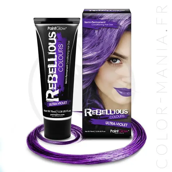 Coloration Cheveux Ultra-Violet - Rebellious | Color-Mania