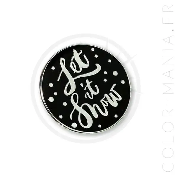 Pin's Let It Snow | Color-Mania