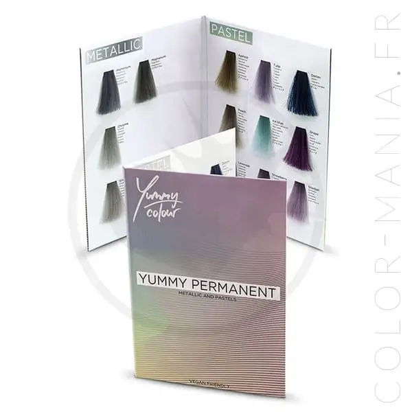 Nuancier Colorations Permanentes Yummy Colour | Color-Mania.fr