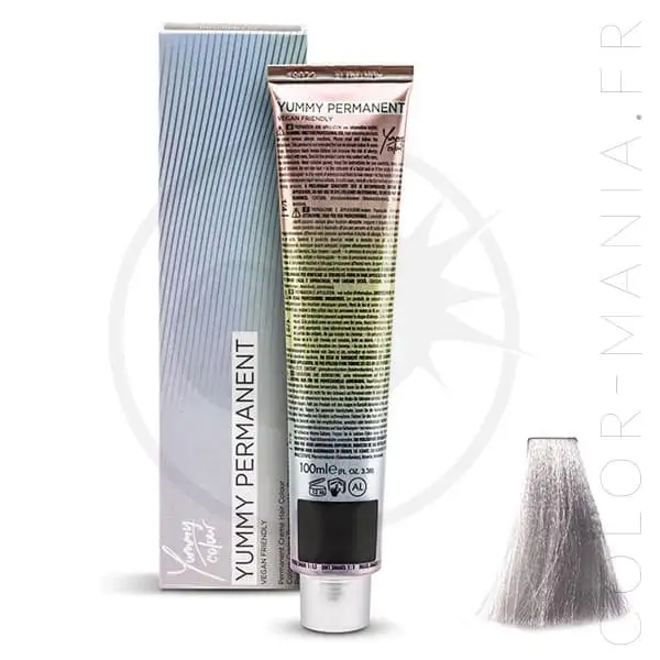 Coloration Professionnelle Metal Blanc-Gris Silver - Yummy Colour | Color-Mania.fr