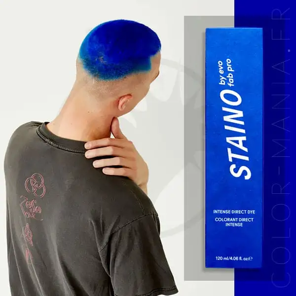 Coloration Cheveux Directe Intense Bleu Cobalt - Staino EVO | Color-Mania
