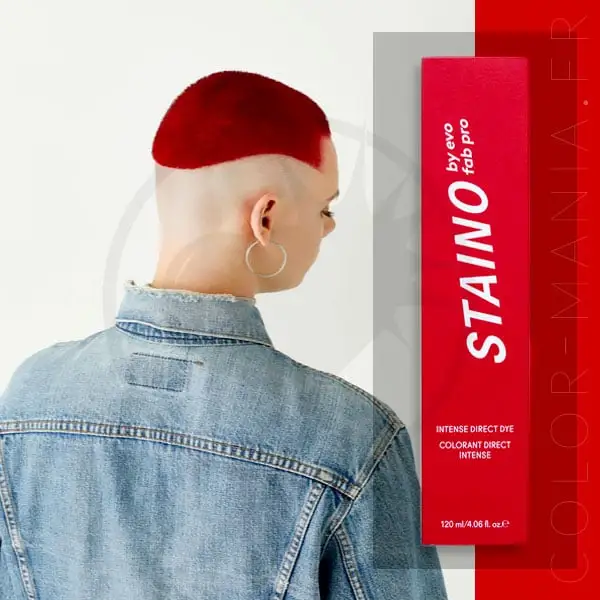 Coloration Cheveux Directe Intense Rouge Rubis - Staino EVO | Color-Mania