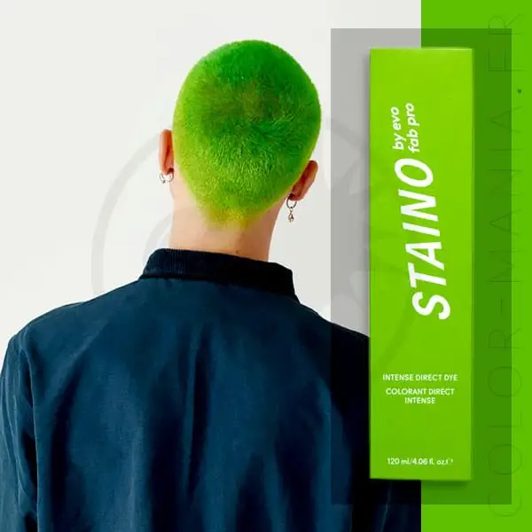 Coloration Cheveux Directe Intense Citron Vert - Staino EVO | Color-Mania