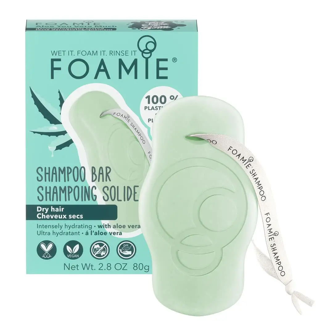Shampoing Solide Aloe You Vera Much (pour cheveux secs) - Foamie | Color-Mania