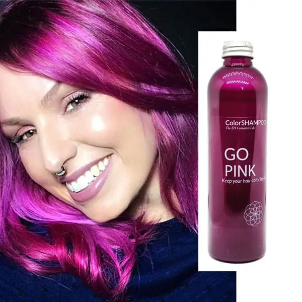 Shampoing Coloré Cheveux Roses - Go Pink | Color-Mania