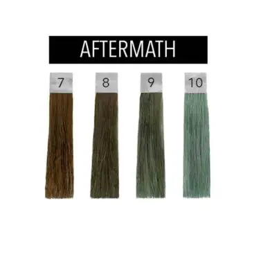 Coloration Cheveux Vert Aftermath - Pulp Riot | Color-Mania