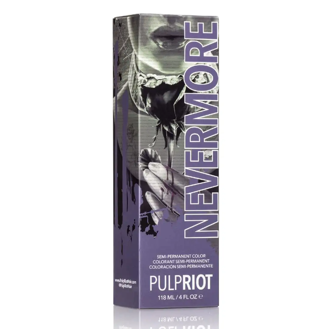Coloration Cheveux Violet Nevermore - Pulp Riot | Color-Mania