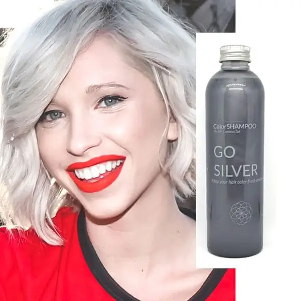 Shampoing Coloré Cheveux Gris - Go Silver | Color-Mania