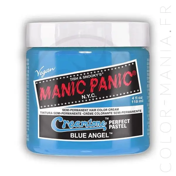 Coloration Cheveux Bleu Ciel Blue Angel - Manic Panic | Color-Mania