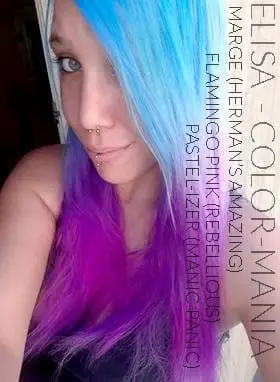 Merci Elisa :) Coloration Cheveux Rose Flamingo Pink - Rebellious | Color-Mania