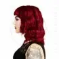 Résultat estimé de la coloration rouge Scarlett Herman's Amazing sur modèle