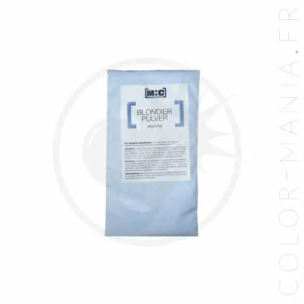 Poudre Décolorante Bleue Professionnelle Sachet 100gr – [M:C] | Color-Mania