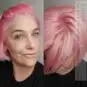 Merci Justine :) Coloration Cheveux Rose Pastel Polly Pink UV - Herman's Amazing | Color-Mania