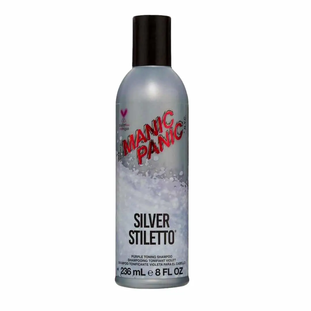 shampoing silver stiletto manic panic chez Color-Mania