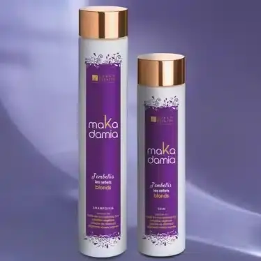 Shampoing Violet Cheveux Blonds - Makadamia | Color-Mania.fr