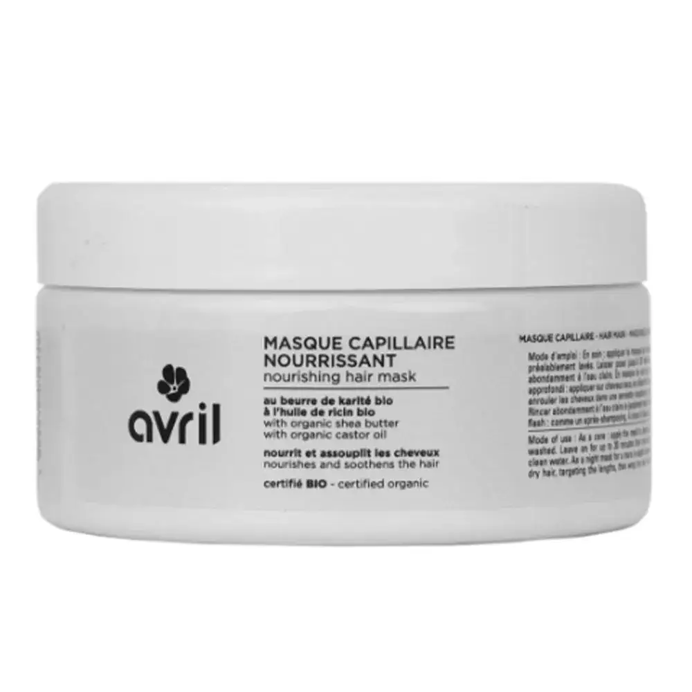 Masque Capillaire Karité & Ricin Bio - Avril
