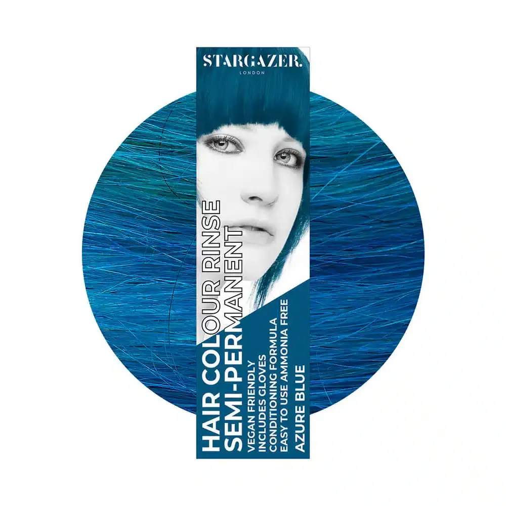 Stargazer coloration semi permanente bleu azure packaging
