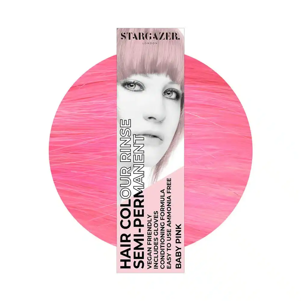 Stargazer coloration semi permanente rose pastel baby pink packaging