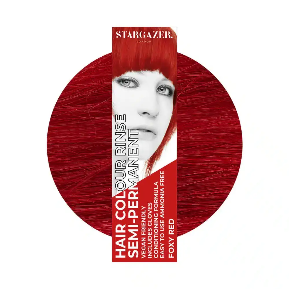Stargazer coloration semi permanente rouge foxy red packaging