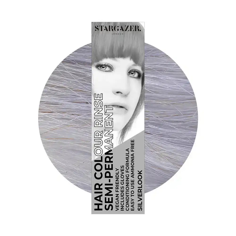 Stargazer coloration semi permanente toner gris silverlook packaging
