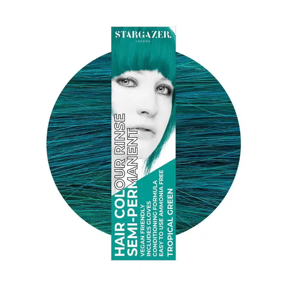 Stargazer coloration semi permanente tropical green packaging