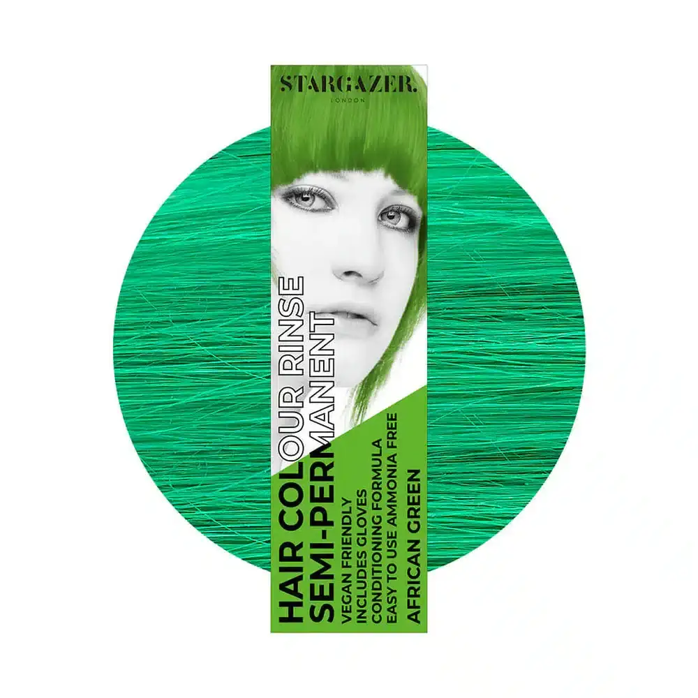 Stargazer coloration semi permanente vert african green packaging