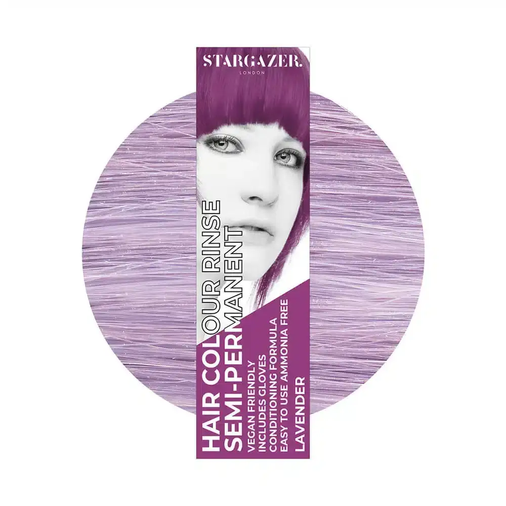 Stargazer coloration semi permanente violet pastel lavande lavender packaging