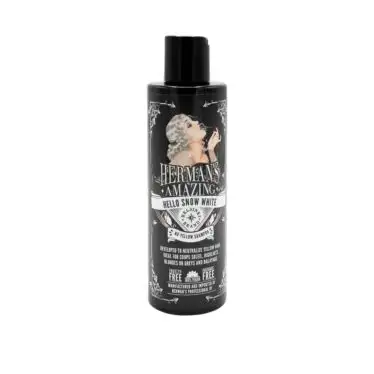 Hermans Amazing snow white no yellow shampoo Color Mania