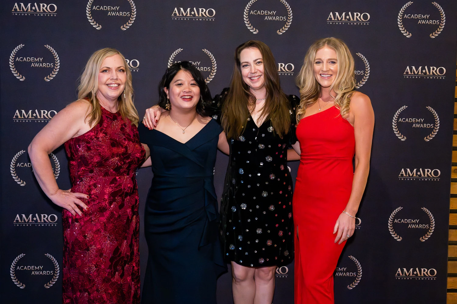 Amaro Law Firm Holiday Party and Awards on December 12, 2025 at the White Oak Music Hall in Houston, TX