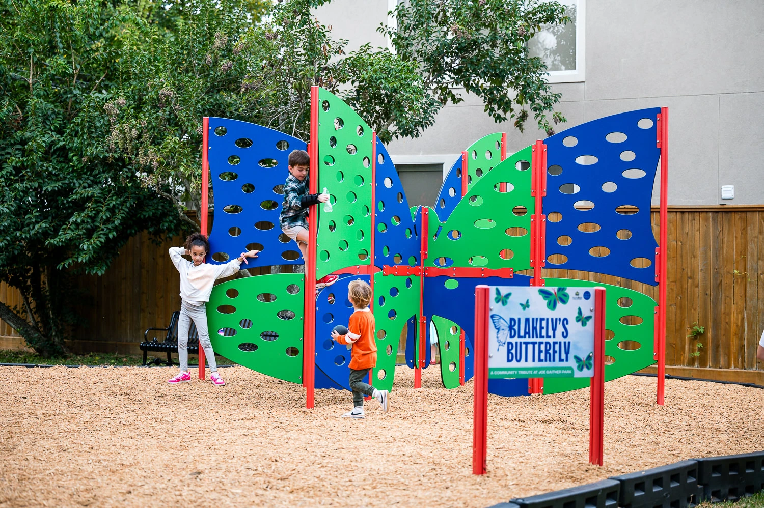 Dedication of Blakely's Butterfly Installation at Joe Gaither Park in Bellaire, TX December 13, 2025