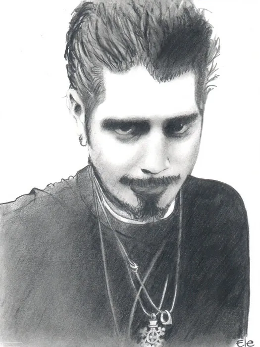 chris cornell portrait