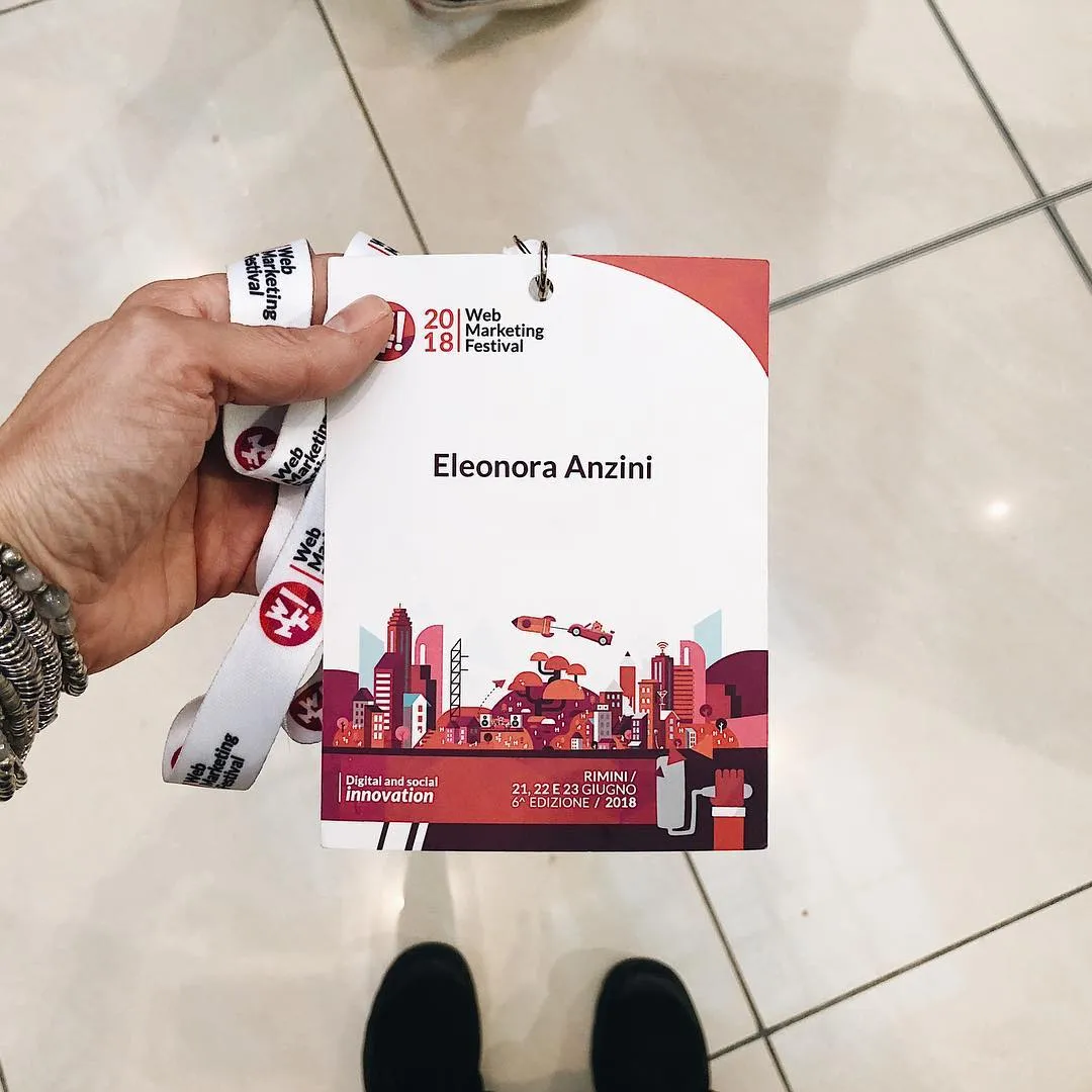 Web Marketing Festival 2018 Badge Web Marketing Festival 2018