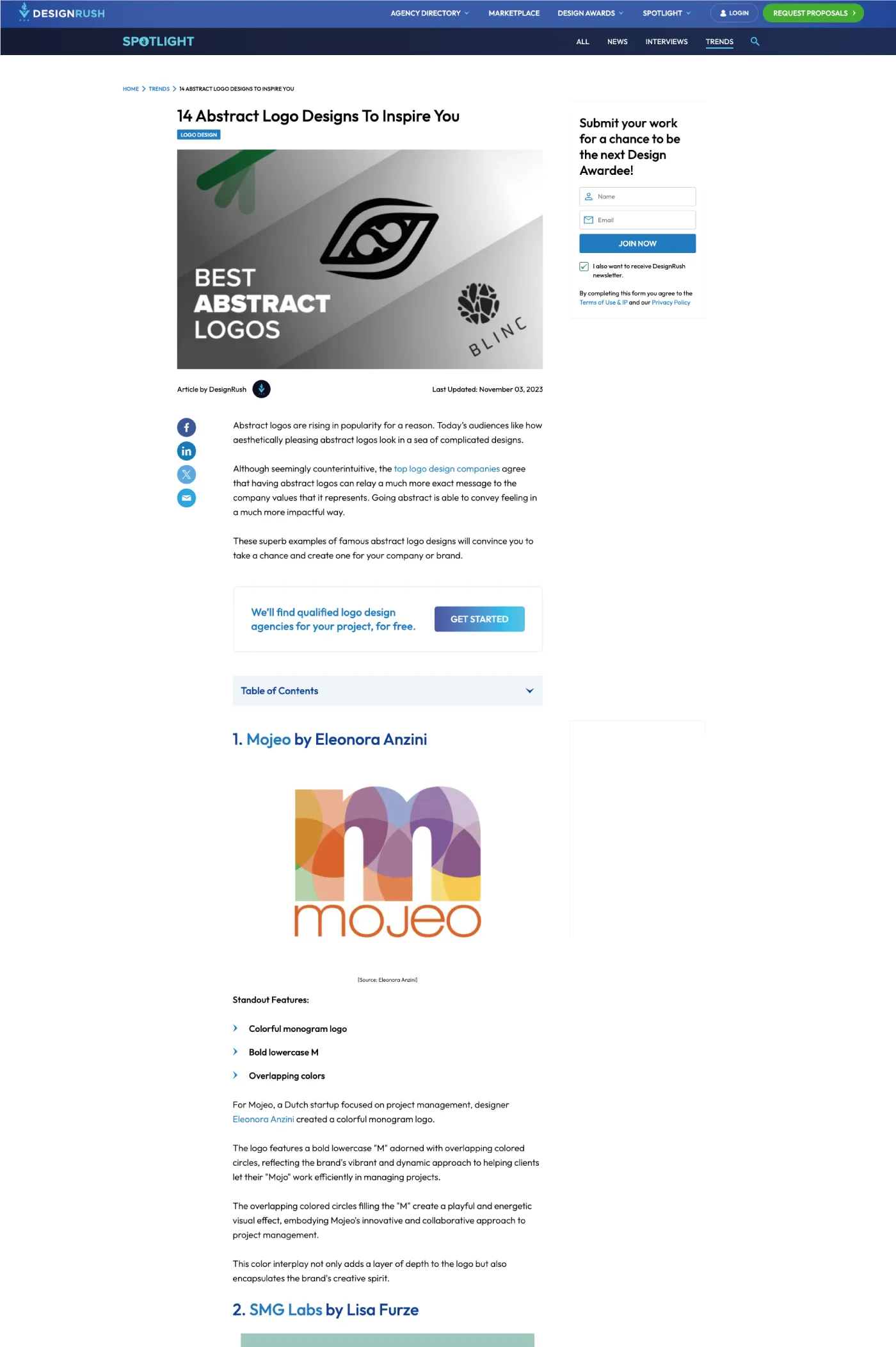 Best Abstract Logo Design