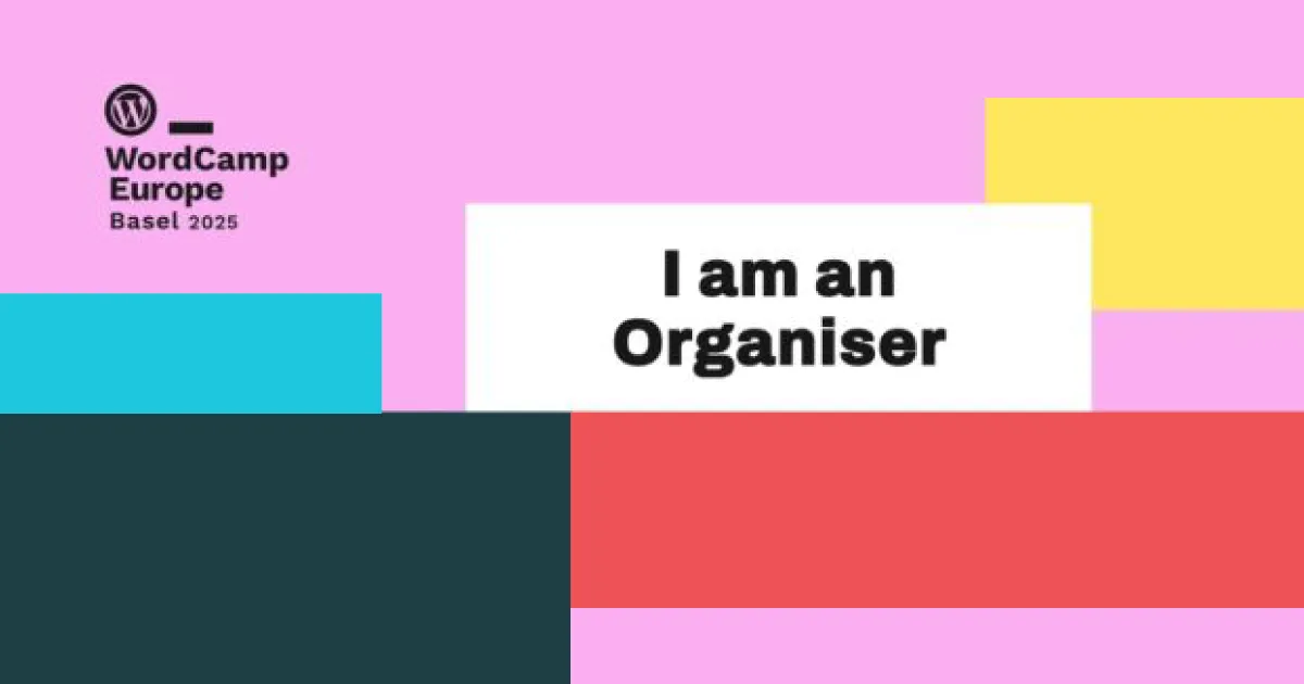 Organizer WordCamp Europe 2025