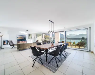 Luxury 4BD Apartment in Montreux Center&Lake – Panoramic Views and SPA