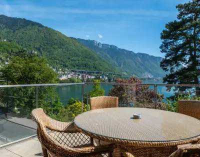 Elegant 1-Bedroom at Le National Montreux | Lake View & SPA Access