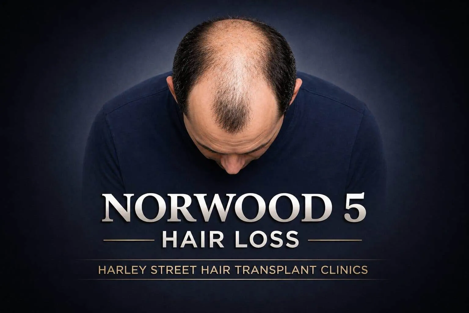 Norwood 5 on the hair loss scale