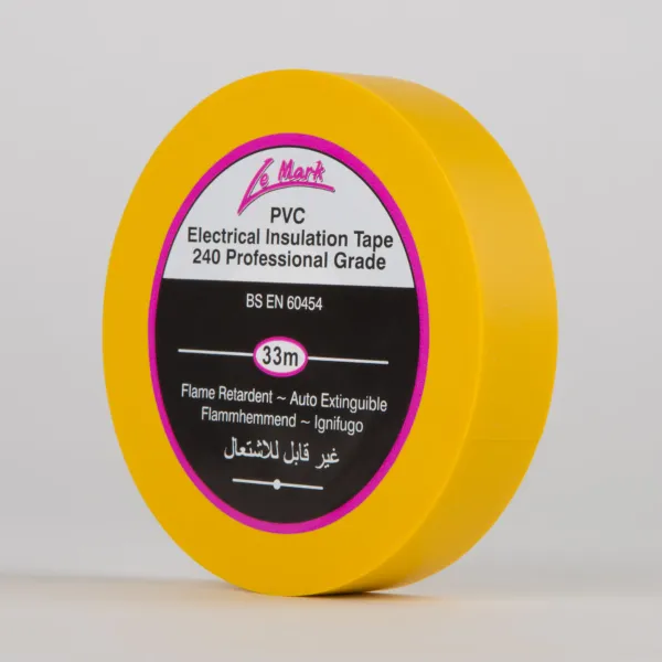 19mm PVC Insulation Tape (Yellow)
