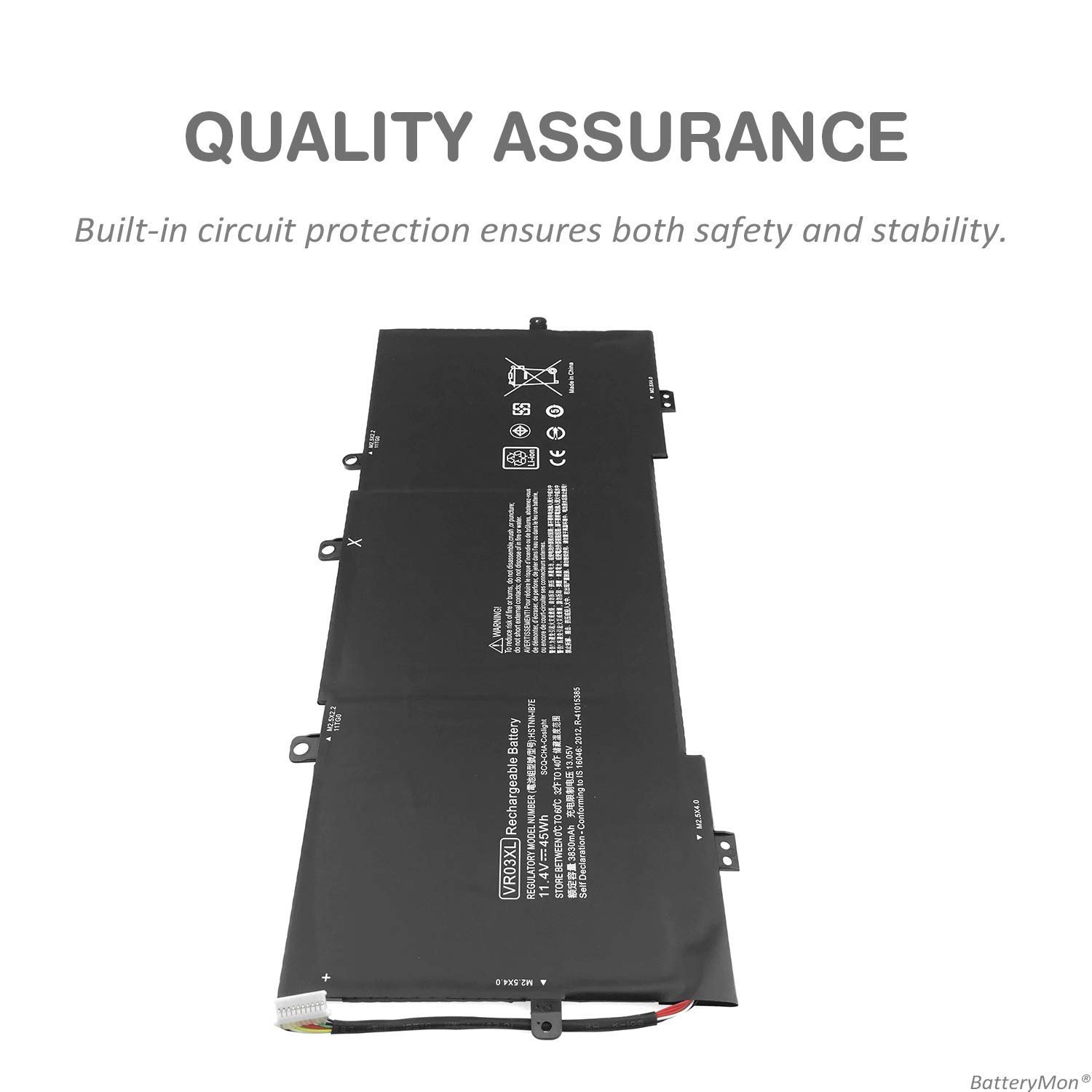 HP VR03XL battery for Envy 13-D000NA Envy 13-D000 Series (45Wh, 3 cells) HP VR03XL battery for Envy 13-D000NA Envy 13-D000 Series (45Wh, 3 cells)