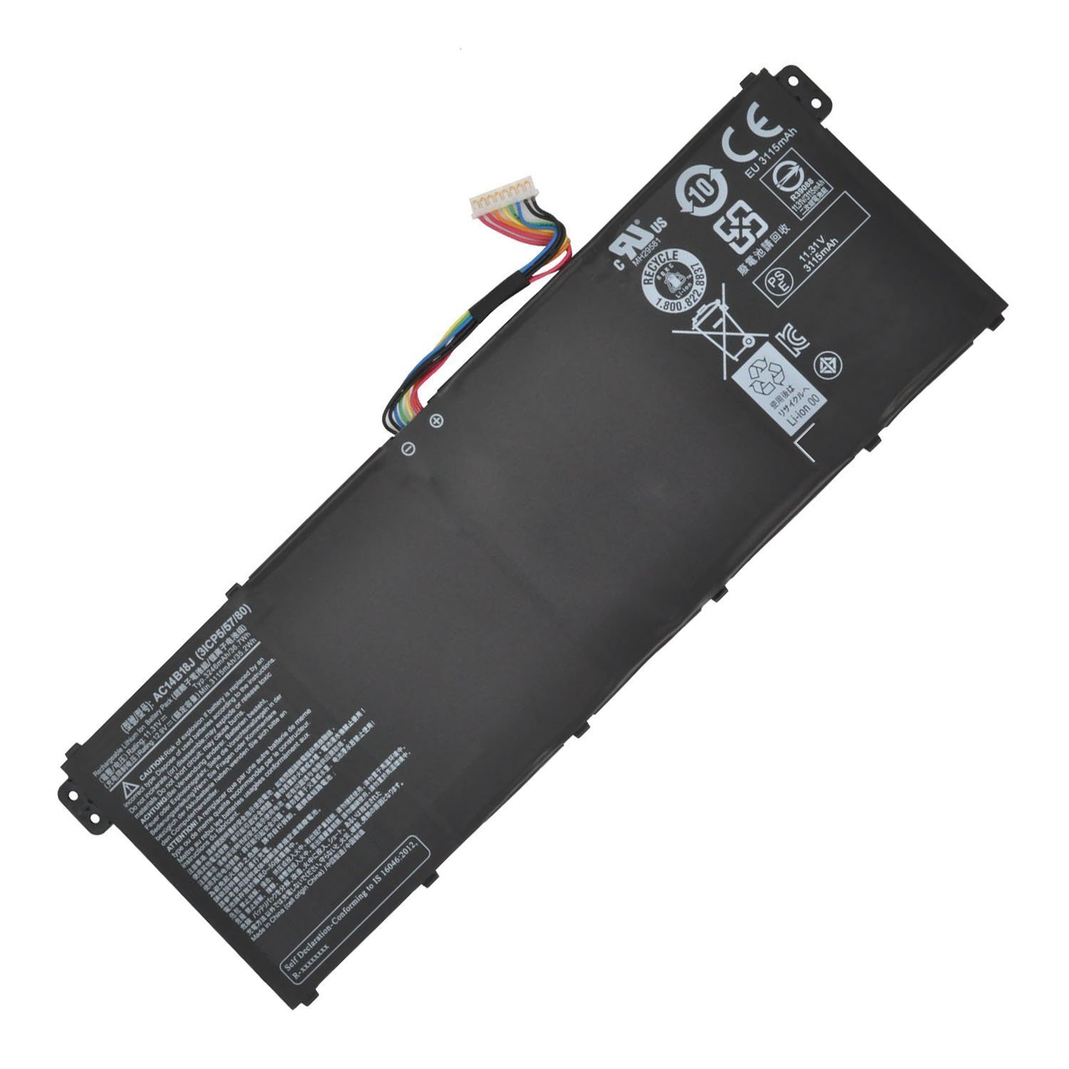 Acer Aspire E3-111 E3-112 E3-112M ES1-511 ES1-512 V3-111 V3-111P V5-122 V5-122P V5-132P AC14B18J Acer Aspire E3-111 E3-112 E3-112M ES1-511 ES1-512 V3-111 V3-111P V5-122 V5-122P V5-132P AC14B18J