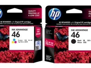 HP 46 Combo Inkjet Print Cartridges (Black/Tri-color) HP 46 Combo Inkjet Print Cartridges (Black/Tri-color)