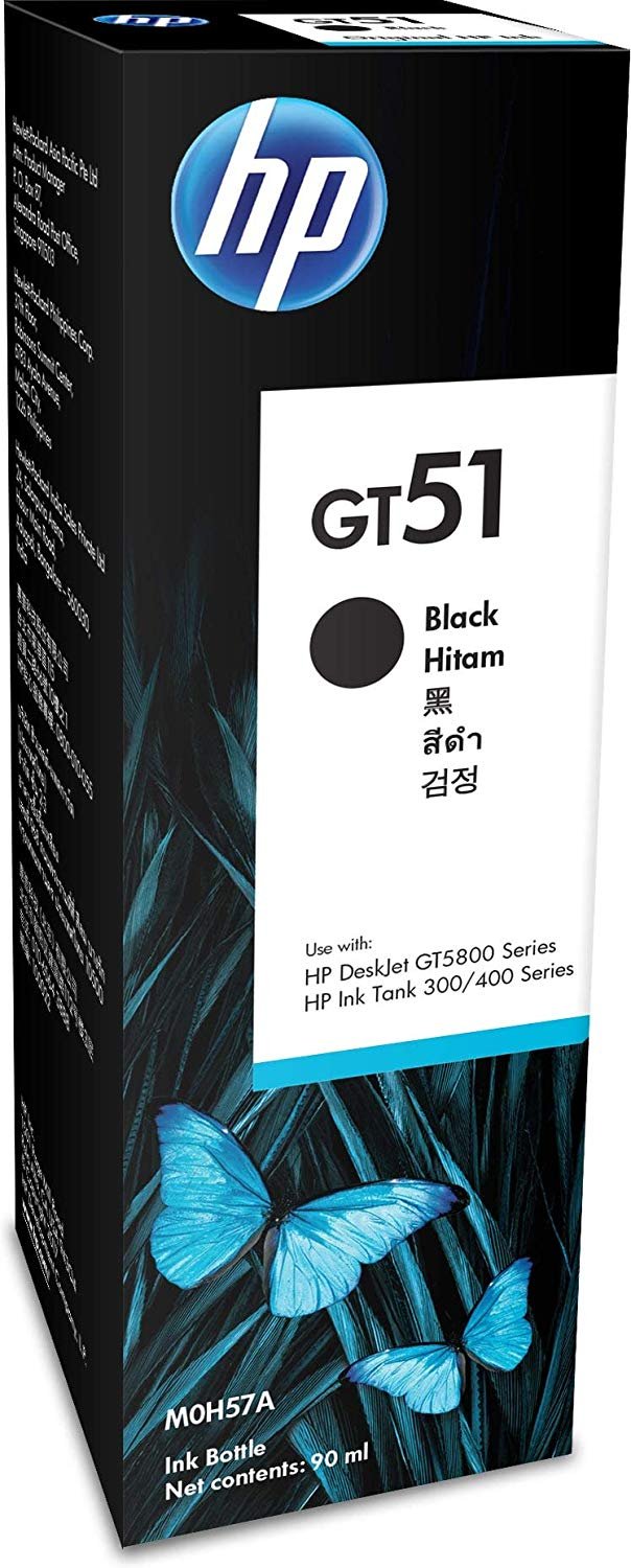 HP GT51XL 135-ml Black Original Ink Bottle HP GT51XL 135-ml Black Original Ink Bottle