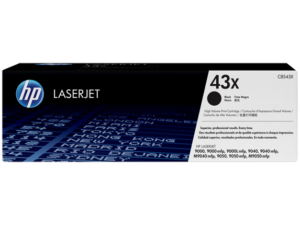 HP 43X Original Cartridge 43X Original Cartridge HP 43X Cartridge