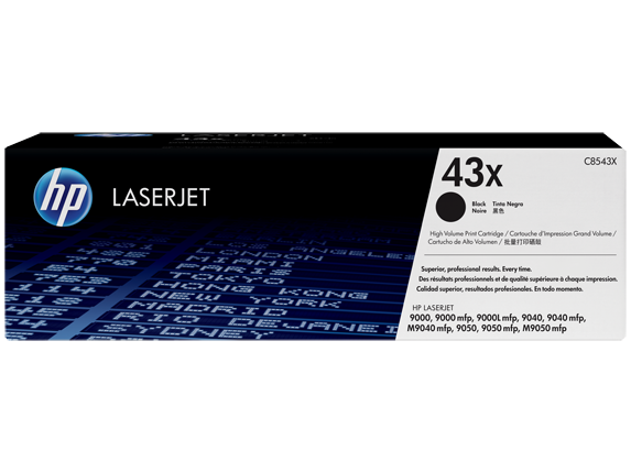 HP 43X Original Cartridge HP 43X Original Cartridge 43X Original Cartridge HP 43X Cartridge