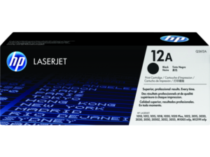HP 12A Cartridge HP LaserJet 1010 cartridge, HP LaserJet 1012 cartridge, HP LaserJet 1015 cartridge, HP LaserJet 1018 cartridge, HP LaserJet 1020 cartridge, HP LaserJet 1022 cartridge, HP LaserJet 1022n cartridge, HP LaserJet 3020 cartridge, HP LaserJet 3030 cartridge, HP LaserJet 3050 cartridge, HP LaserJet 3052 cartridge, HP LaserJet 3055 cartridge,HP LaserJet M1005 cartridge, HP LaserJet M1319f cartridge, HP LaserJet Q2612A cartridge,HP 12A Cartridge